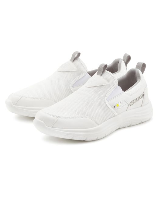 John Devin Slip On in White für Herren