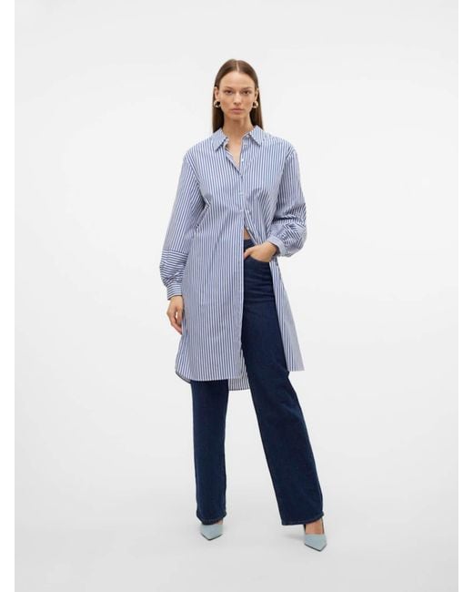 Vero Moda Blue Bluse 'Vminge'