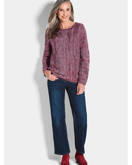 Goldner Purple Pullover