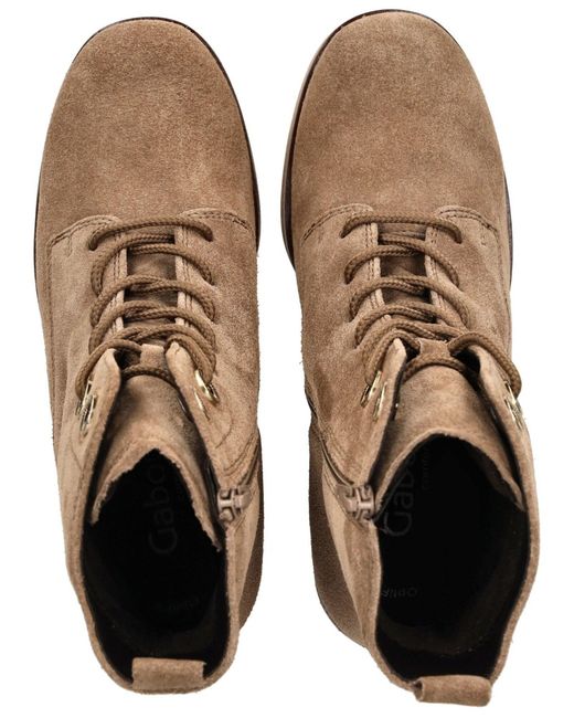 Gabor Natural Schnürstiefelette