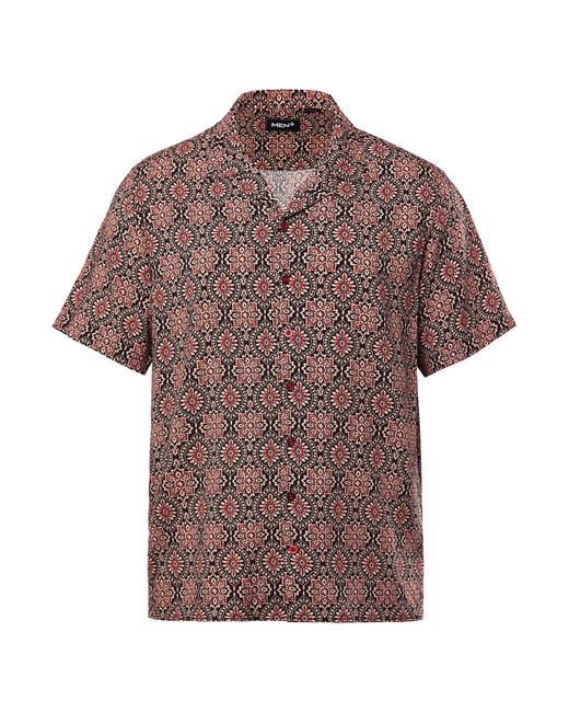 Men Plus Hemd in Brown für Herren
