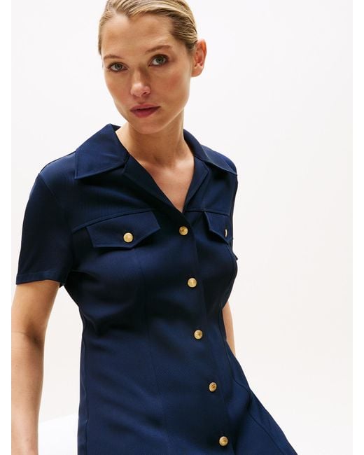 Tommy Hilfiger Blue Kleid