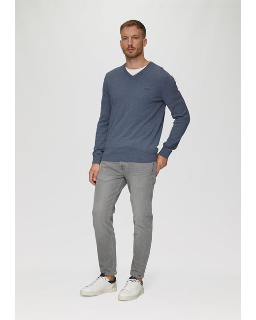 S.oliver Pullover in Blue für Herren
