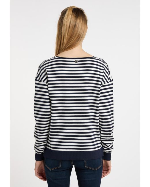 DreiMaster Maritim Black Pullover 'Takelage'
