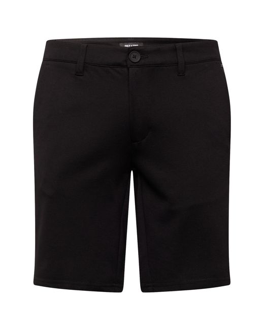 Only & Sons Shorts 'thor' in Black für Herren
