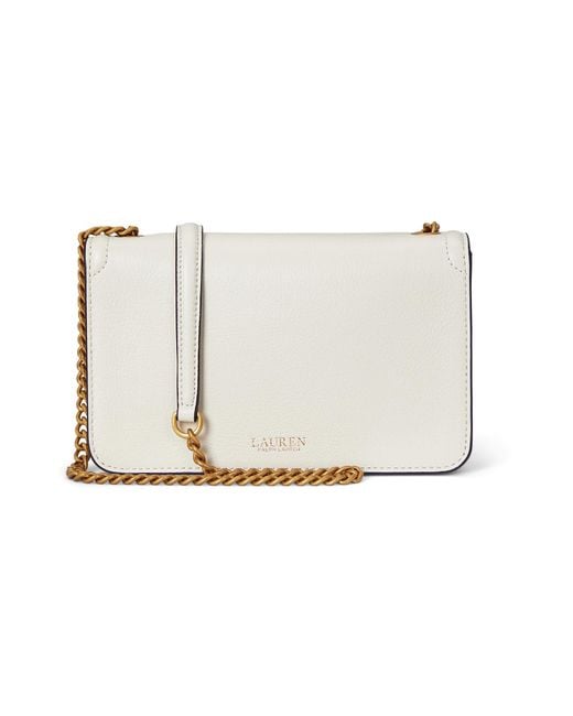 Ralph Lauren White Umhängetasche Bradley