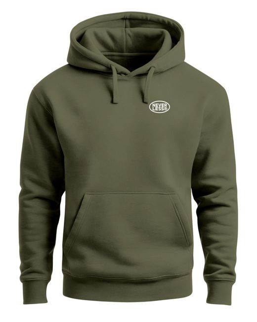Neverless Sweatshirt No Bad Days in Green für Herren