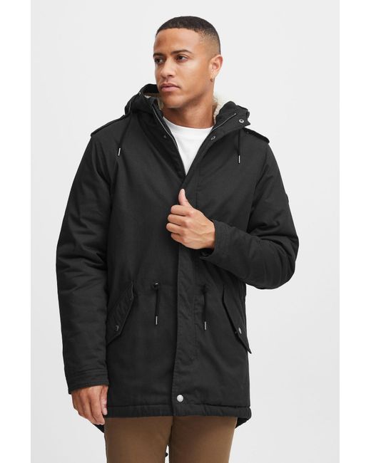 Solid Winterparka Darnell in Black für Herren