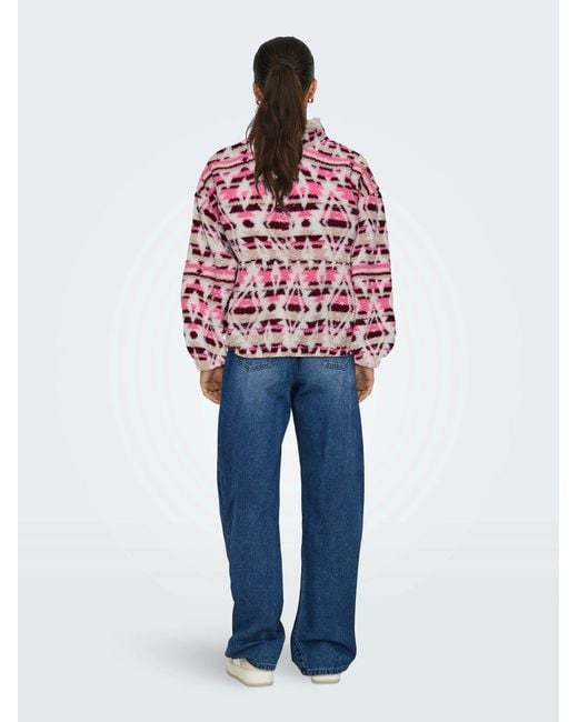 ONLY Red Pullover Onljanne