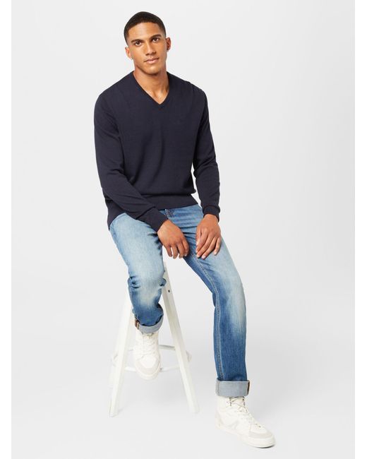 Bugatti Pullover in Blue für Herren