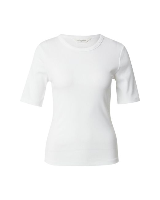 MSCH Copenhagen White T-Shirt 'Betrina'