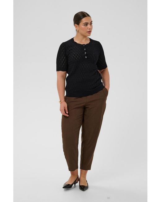 Kaffe Black Pullover Kcbirthe