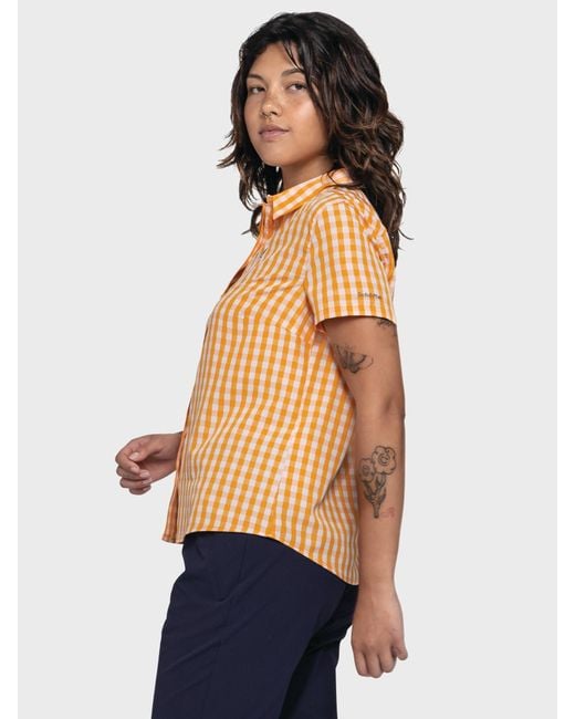 Schoeffel Orange Blusen Hiking Circ Blouse Style Dalfoss Wms