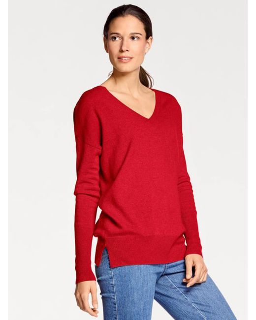 heine Red Pullover