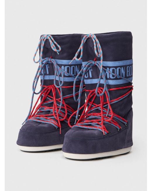 Moon Boot Snowboots in Blue für Herren