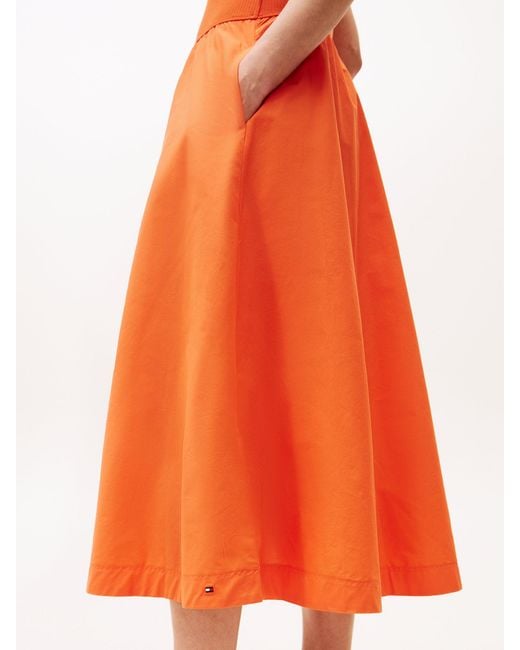 Tommy Hilfiger Orange Kleid