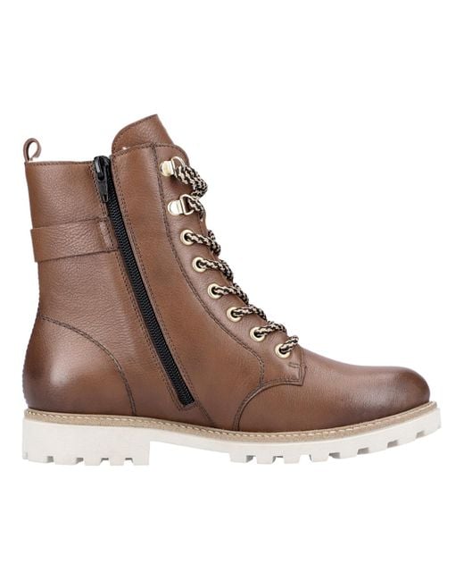 Remonte Brown Schnürstiefelette
