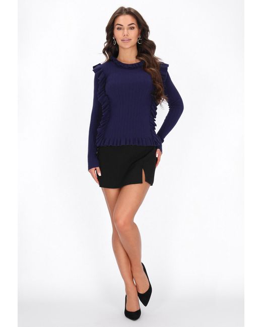 faina Blue Pullover