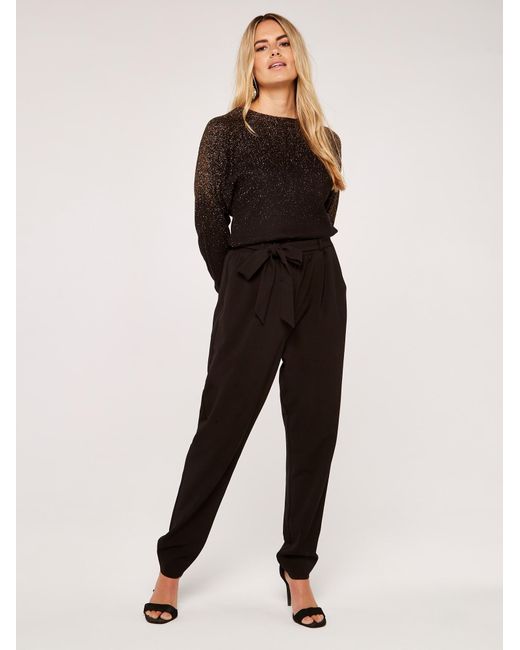 Apricot Black Pullover