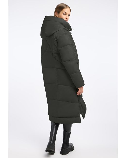 Frieda & Freddies Black Wintermantel Stormhero