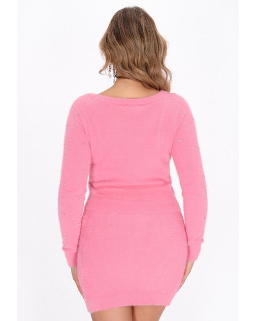faina Pink Pullover