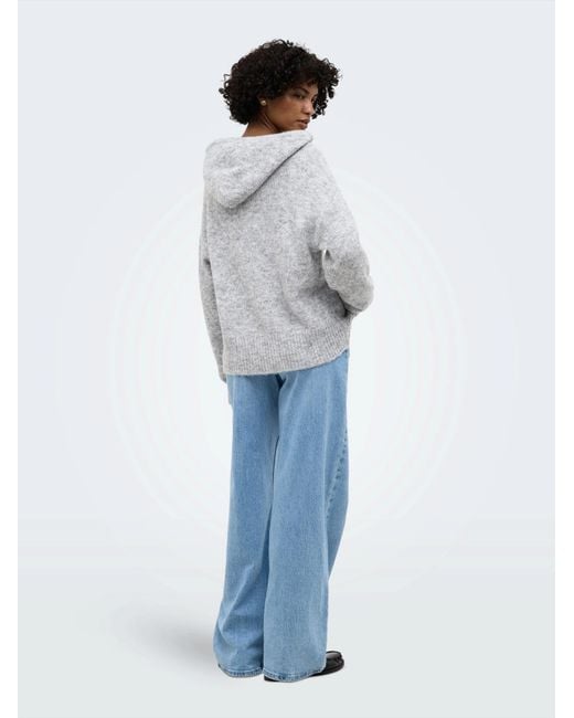 ONLY Gray Pullover Onlnellie