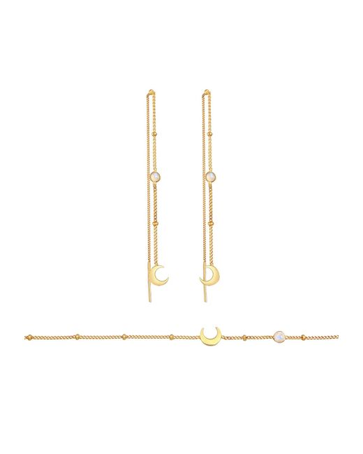 Elli Jewelry Metallic Schmuckset