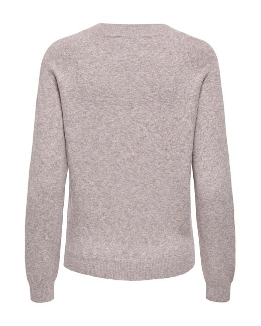 ONLY Gray Pullover Onlrica