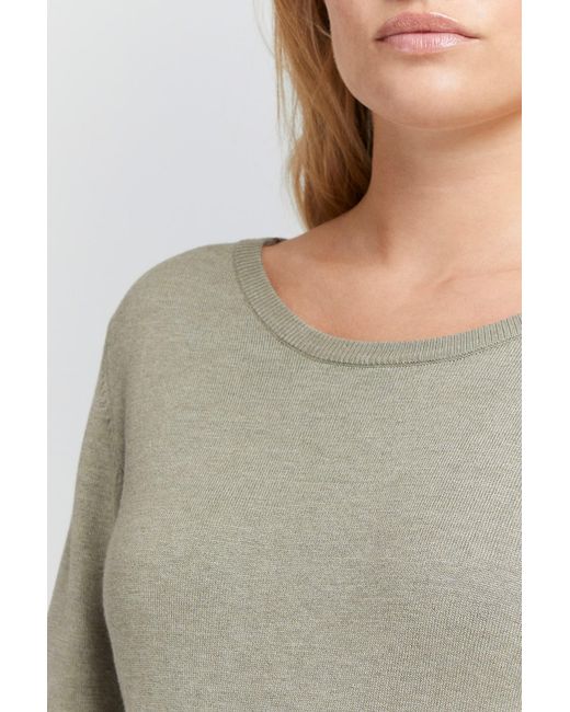 Oxmo Gray Strickpullover 'edda'