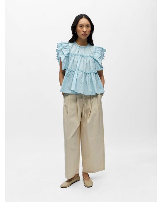 Object Blue Bluse Objhope
