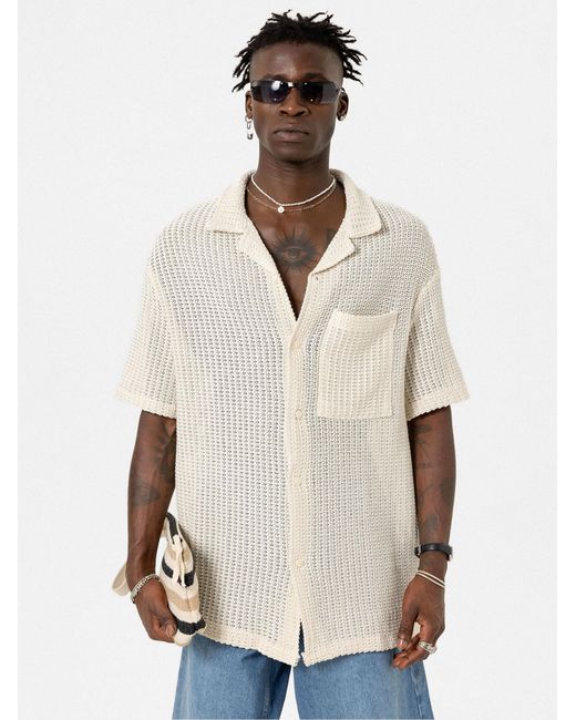 VAMOS CLO Hemd in Natural für Herren