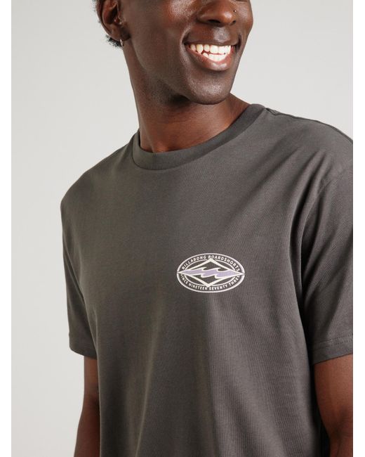 Billabong T-Shirt Diamond Vision in Black für Herren