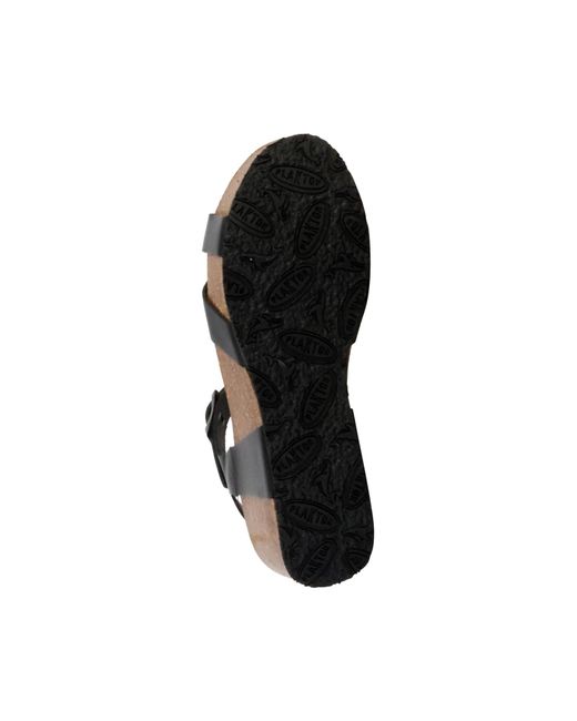 Plakton Black Sandale