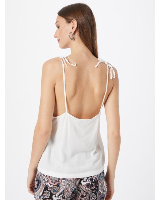 /about You White Top Eileen