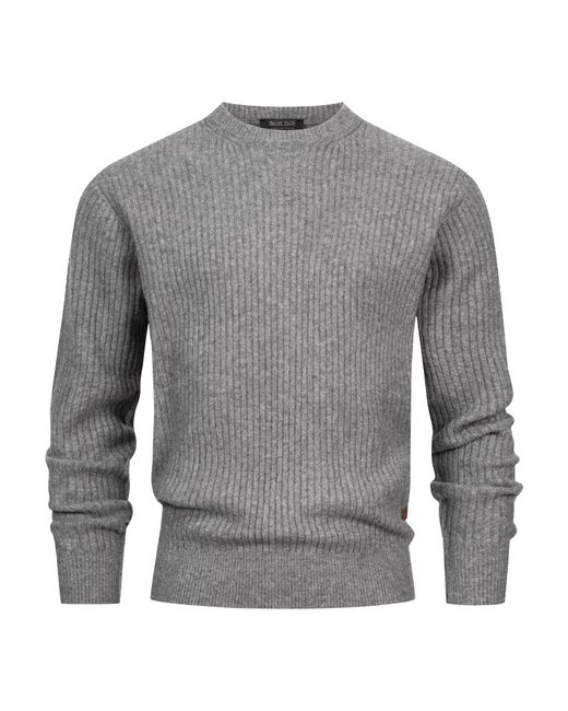 INDICODE Pullover Inpeace in Gray für Herren