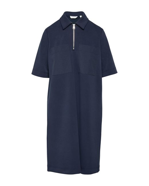 comma casual identity Blue Kleid