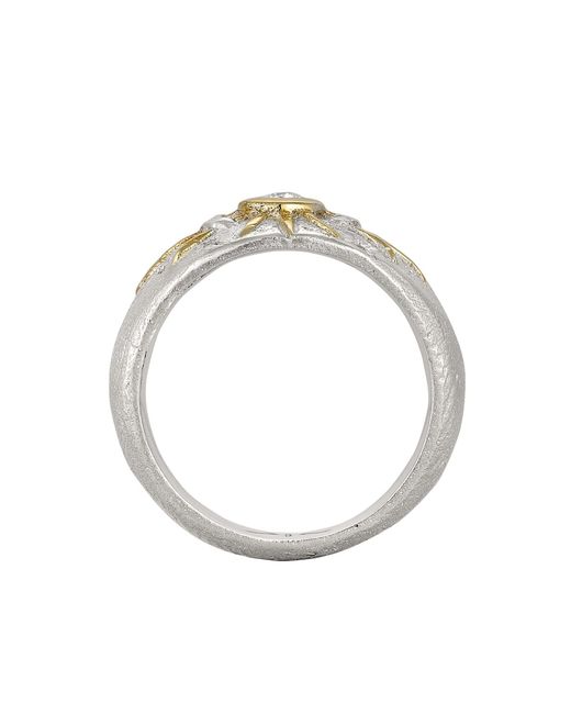 Kuzzoi Ring Astro in White für Herren