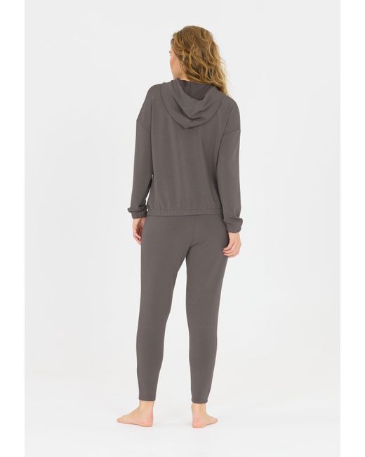 Athlecia Gray Kapuzensweatshirt Namier