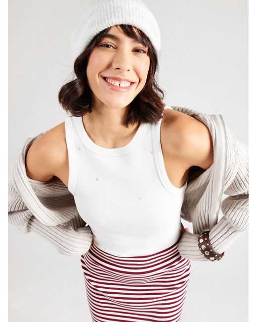 Oh April White Top Dany