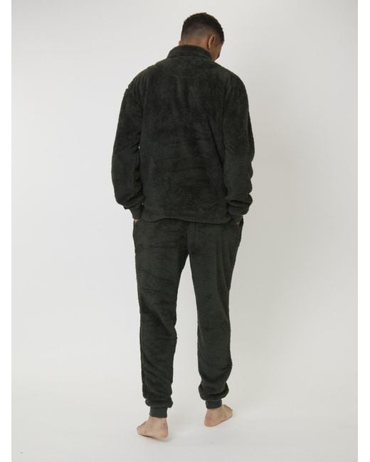 Loungeable Pyjamahose in Black für Herren