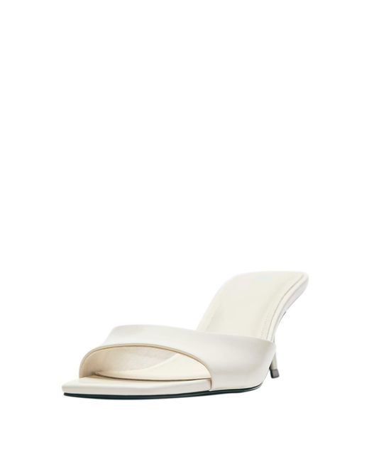 Pull&Bear White Pantolette