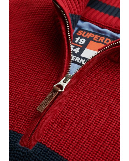 Superdry & Co Pullover in Red für Herren