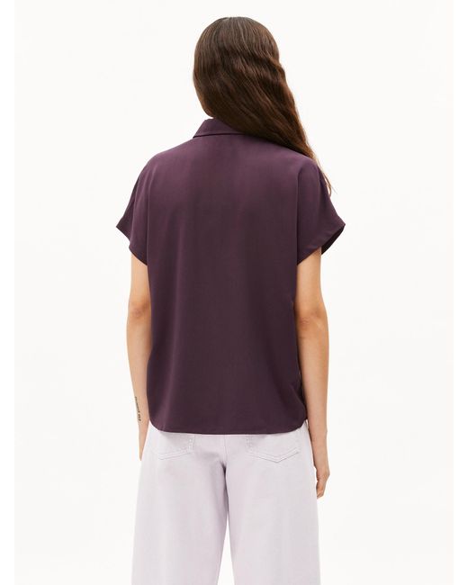 ARMEDANGELS Purple Bluse
