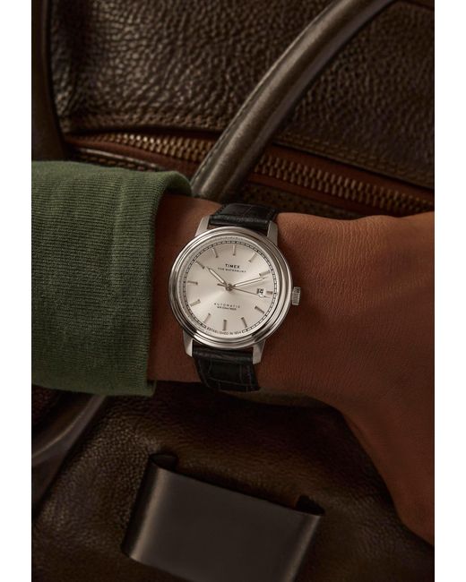 Timex Analoguhr Waterbury Metropolitan in Gray für Herren