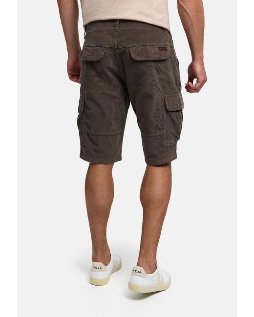 INDICODE Cargoshorts Monroe in Gray für Herren