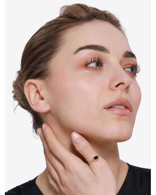Heideman Metallic Ring Petil