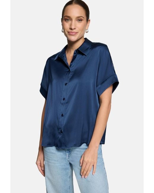 Zero Blue Bluse