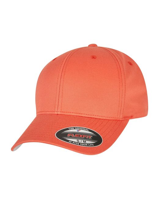 Flexfit Orange Cap