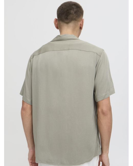 Solid Kurzarmhemd Sdpablo in Gray für Herren