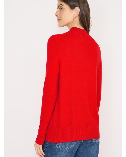 Cecil Red Pullover